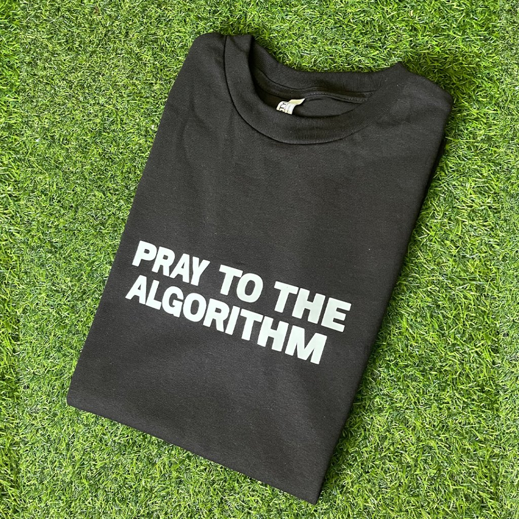 Pray For The Algorithm Rare Tee